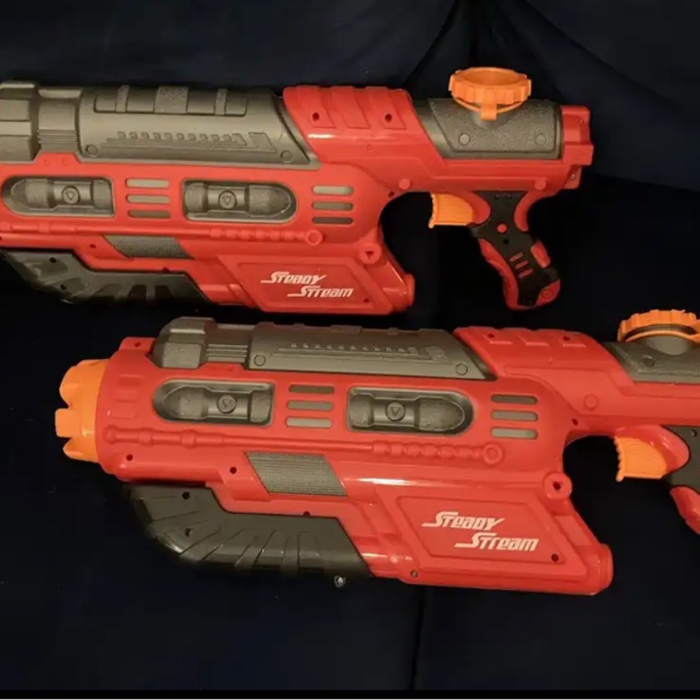 Red and Orange Water Blaster